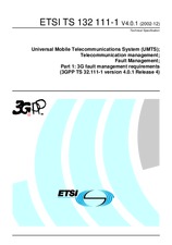 Náhled ETSI TS 132111-1-V4.0.0 30.7.2001