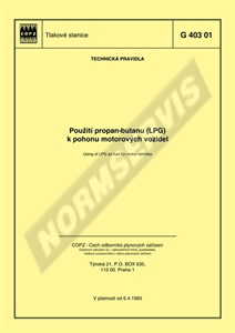 Norma TPG 40301 6.4.1993 náhled