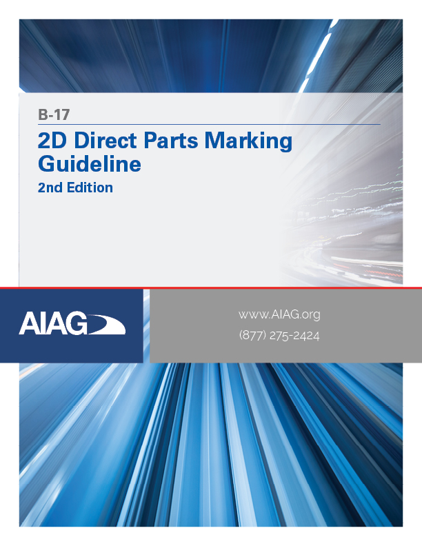 Publikace AIAG 2D Direct Parts Marking Guideline 1.7.2009 náhled