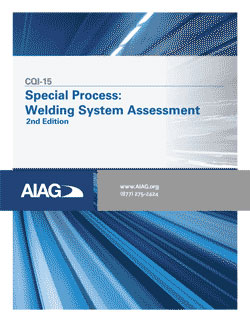 Publikace AIAG Special Process: Welding System Assessment 1.1.2020 náhled