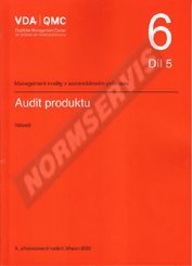 Publikace  VDA 6.5 - Audit produktu. Návod - 3. vydání 1.9.2020 náhled