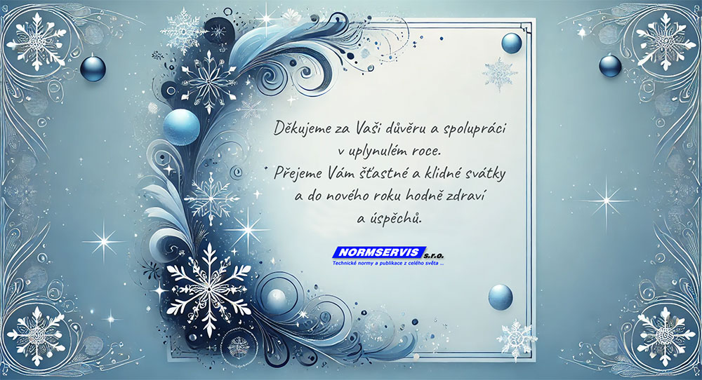 Děkujeme za Vaši důvěru a spolupráci v uplynulém roce. Přejeme Vám šťastné a klidné svátky a do nového roku hodně zdraví a úspěchů.