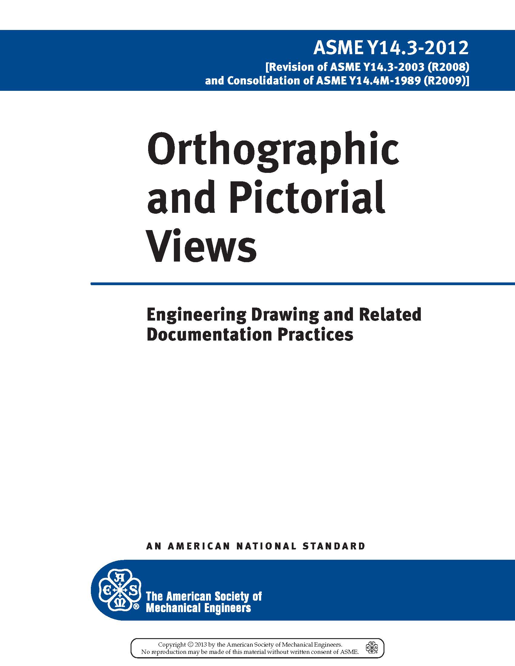 Norma ASME Y14.3:2012 2012 náhled