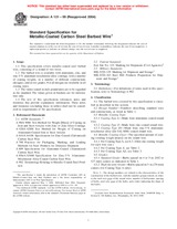 NEPLATNÁ ASTM A121-99(2004) 1.5.2004 náhled