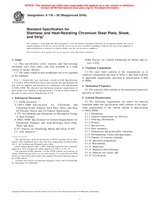 NEPLATNÁ ASTM A176-99(2004) 1.9.2004 náhled