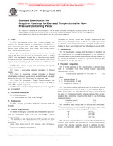 NEPLATNÁ ASTM A319-71(2001) 1.1.2001 náhled