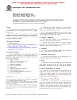 NEPLATNÁ ASTM A492-95(2009) 1.5.2009 náhled