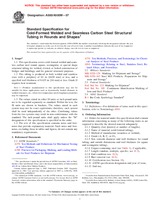 NEPLATNÁ ASTM A500/A500M-07 1.9.2007 náhled