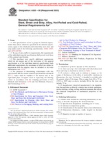 NEPLATNÁ ASTM A505-00(2005) 1.3.2005 náhled