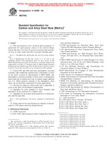 NEPLATNÁ ASTM A563M-03 1.10.2003 náhled