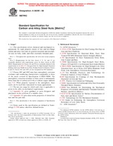 NEPLATNÁ ASTM A563M-06 1.6.2006 náhled