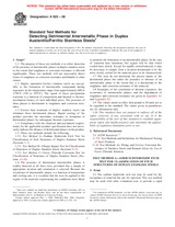 NEPLATNÁ ASTM A923-06 1.5.2006 náhled