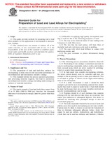NEPLATNÁ ASTM B319-91(2004) 1.4.2004 náhled