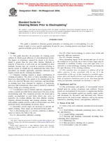 NEPLATNÁ ASTM B322-99(2004) 1.10.2004 náhled