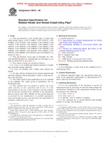 NEPLATNÁ ASTM B619-06 1.6.2006 náhled