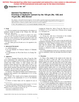 NEPLATNÁ ASTM C184-94e1 1.1.1994 náhled