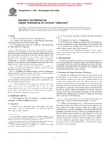 NEPLATNÁ ASTM C368-88(1999) 10.10.1999 náhled