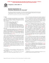 NEPLATNÁ ASTM C494/C494M-05 1.5.2005 náhled