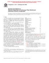 NEPLATNÁ ASTM C1341-00(2005) 1.6.2005 náhled