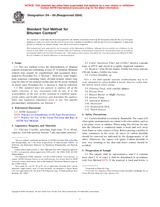 NEPLATNÁ ASTM D4-86(2004) 1.7.2004 náhled