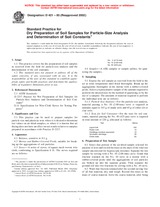 NEPLATNÁ ASTM D421-85(2002) 10.11.2002 náhled