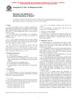 NEPLATNÁ ASTM D1283-85(2001) 1.1.2001 náhled