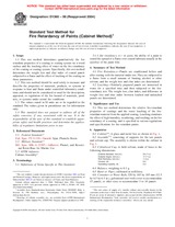 NEPLATNÁ ASTM D1360-98(2004) 1.6.2004 náhled