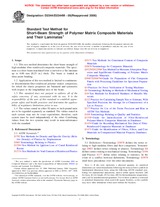 NEPLATNÁ ASTM D2344/D2344M-00(2006) 15.1.2006 náhled