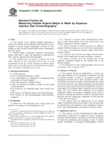 NEPLATNÁ ASTM D2908-91(2001) 1.1.2001 náhled
