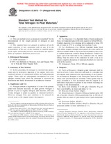 NEPLATNÁ ASTM D2973-71(2004) 1.7.2004 náhled