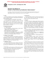 NEPLATNÁ ASTM D3970-80(1999) 10.5.1999 náhled