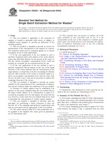 NEPLATNÁ ASTM D5233-92(2004) 15.5.2004 náhled
