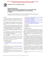 NEPLATNÁ ASTM E693-01(2007) 1.6.2007 náhled