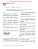 Náhled ASTM E1820-06 1.7.2006
