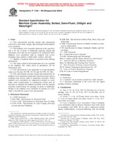 NEPLATNÁ ASTM F1142-98(2003) 1.12.2003 náhled