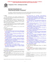 NEPLATNÁ ASTM F1672-95(2005) 1.10.2005 náhled