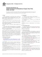 NEPLATNÁ ASTM B582-07(2013) 1.2.2013 náhled