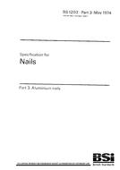 Norma BS 1202-3:1974 31.5.1974 náhled