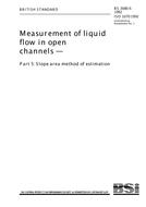 Náhled BS 3680-5:1992 15.10.1992