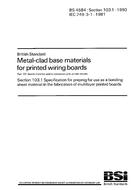 NEPLATNÁ BS 4584-103.1:1990 28.2.1990 náhled