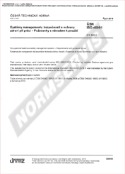 Norma ČSN ISO 45001 1.10.2018 náhled