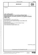 NEPLATNÁ DIN 4551:1975-10 1.10.1975 náhled