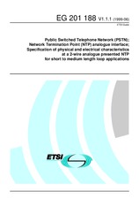 ETSI EG 201188-V1.1.1 2.6.1999