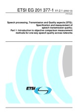 ETSI EG 201377-1-V1.2.1 17.12.2002
