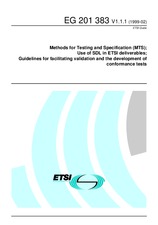 ETSI EG 201383-V1.1.1 17.2.1999