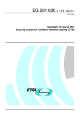 ETSI EG 201620-V1.1.1 21.1.1999