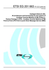 Norma ETSI EG 201663-V1.2.2 24.2.2000 náhled