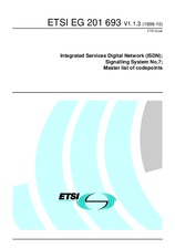 Norma ETSI EG 201693-V1.1.3 8.10.1999 náhled