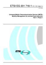 ETSI EG 201718-1-V1.1.2 24.11.1999