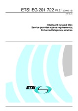 Norma ETSI EG 201722-V1.2.1 15.12.2000 náhled